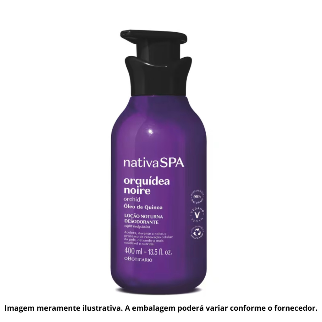 Loção Aveludada Desodorante Corporal Nativa Spa Cereja Rouge – 400ml
