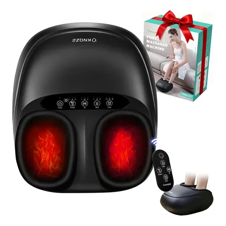 Massageador De Pés Com Controle Remoto E Função  Aquecimento